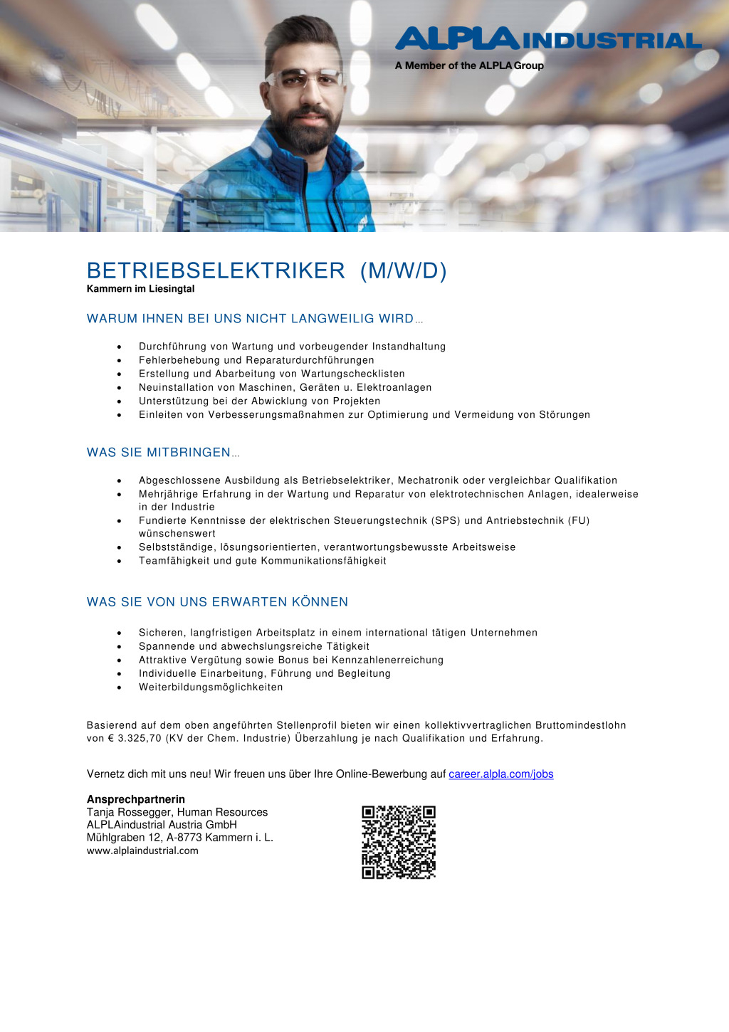 Betriebselektriker (m/w/d)