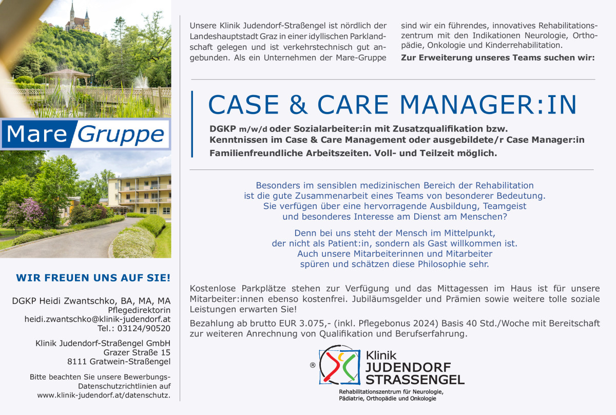 Case und Care Manager:in (m/w/d) 